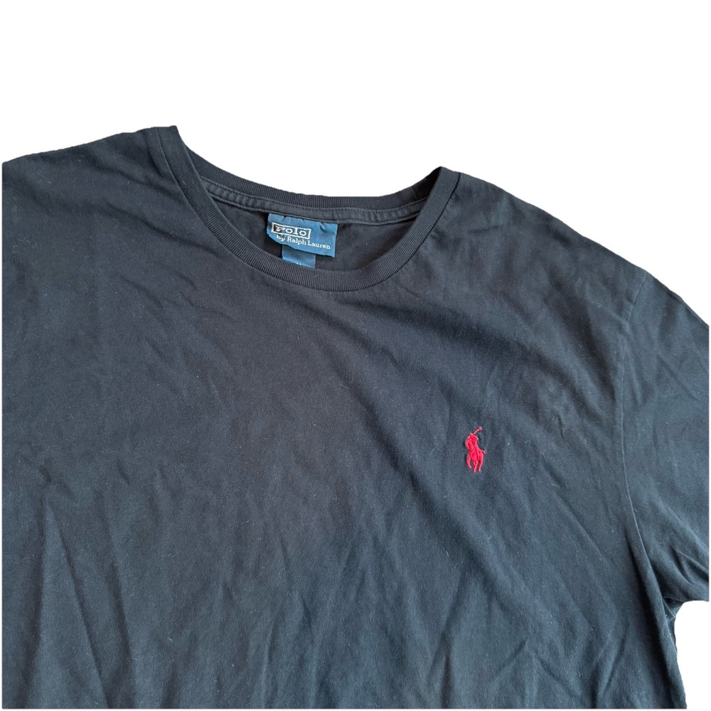 Polo Ralph Lauren T-Shirt Men's Size Medium Black Short Sleeve Crew Neck